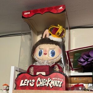 Pop Mart Let's Checkmate Figure - Brown and Red